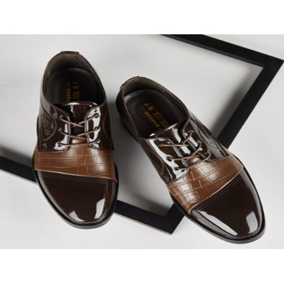 Black Designer Formal Oxford Shoes main image 4